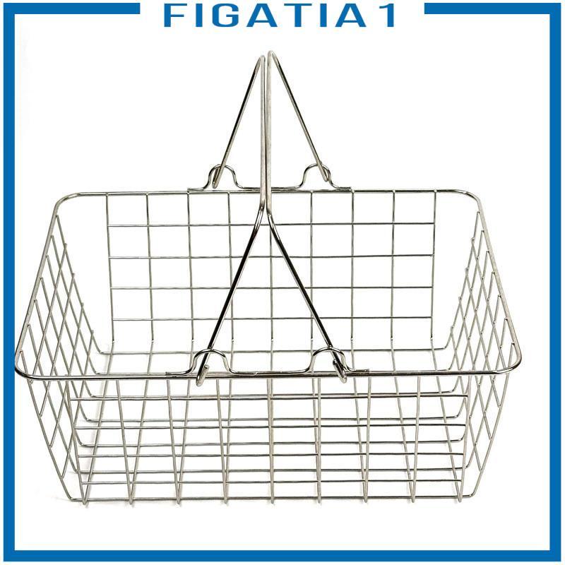 Giỏ Mua Sắm Có Tay Cầm Tiện Dụng Chắc Chắn Siêu Thị Tổ Chức Giỏ Tạp Hóa Cho Thực Phẩm Mỹ Phẩm Tầng Hầm Phòng Ngủ Tủ Quần Áo