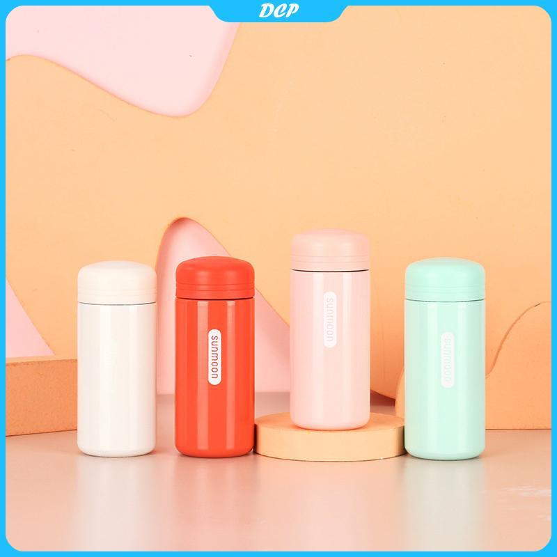 [Dcp] Bình giữ nhiệt mini tiện lợi bằng thép không gỉ 150ml bình nước thời trang siêu chống rò rỉ di động [VN]