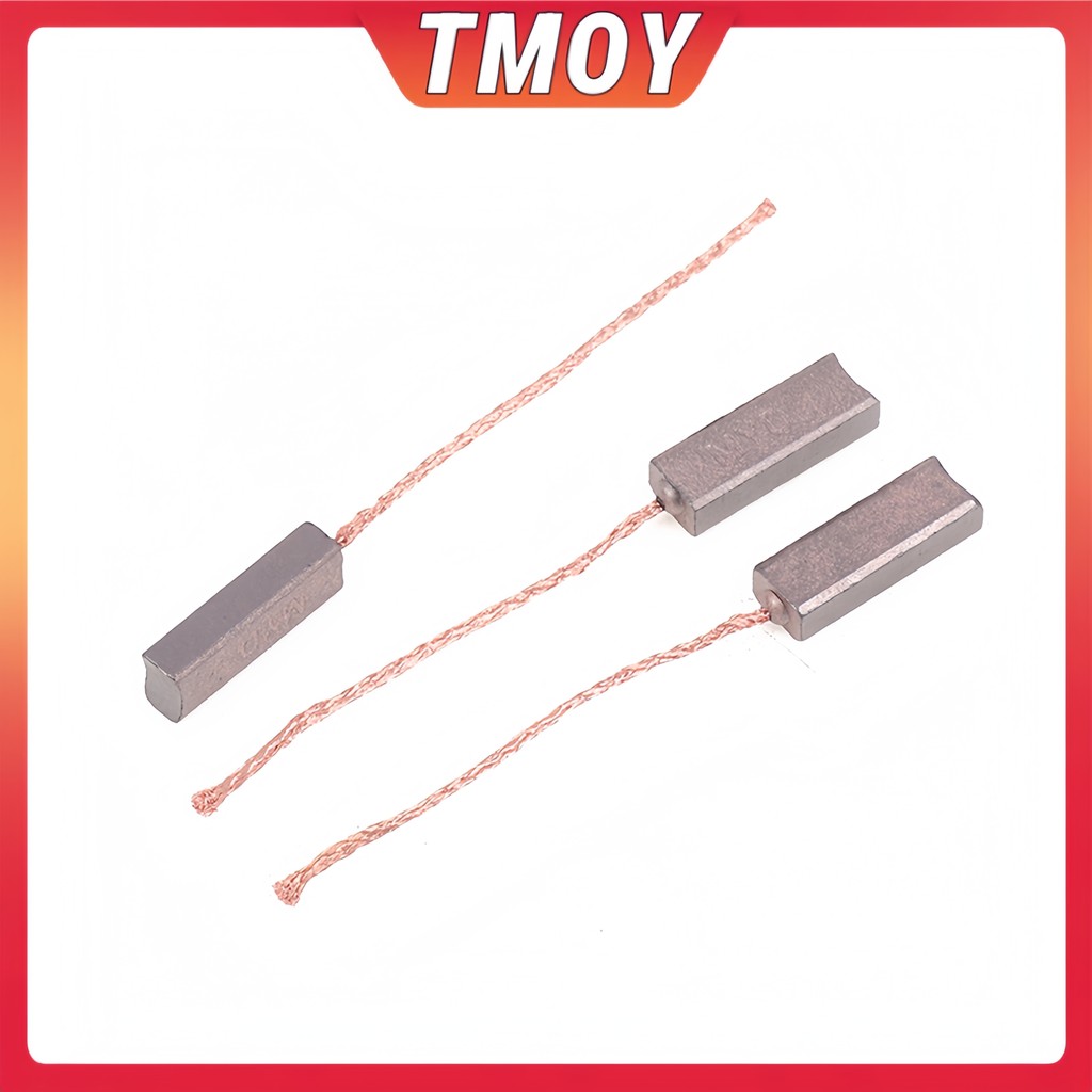 TMOY 10 CÁI 4.5X6.5X20mm Máy phát điện bằng đồng cao Bàn chải Carbon Bộ điều chỉnh máy phát điện cho BYD Mitsubishi TCS