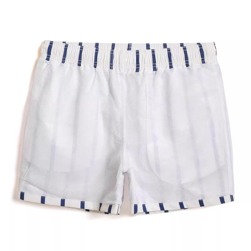 Quần short đi biển sọc nhanh khô mùa hè VG 2026 dành cho nam, quần bơi chống nước dáng rộng vừa vặn