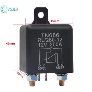 Chenlongshang Rơle dòng điện cao 200A 100A 12V 24V ô tô khởi động dòng nặng
