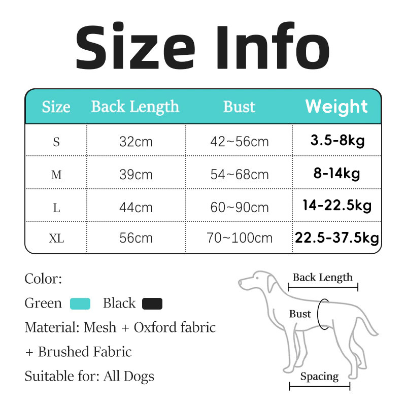 HamshMoc Dog Hỗ trợ toàn thân Dây nịt sử dụng hai chiều Hỗ trợ chân cho thú cưng cao cấp Hỗ trợ di động