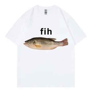 Áo thun nam Fhi Fish với thiết kế hài hước và sáng tạo theo phong cách Âu-Mỹ, phù hợp để mặc thường ngày.