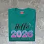 TRẮNG MÀU NỮ MÃ MỚI CHÀO MỪNG 2026 UNISEX TRỊNH Nam CODE01 YEAR