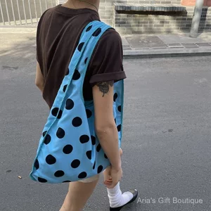 BornToChaos Original Arc Polka Dot Túi đeo vai Tích cực Phương pháp đa lưng Tote Dung tích lớn nách