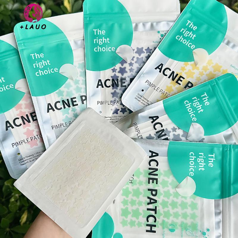 Springevenstar 51 CÁI Miếng dán Hỗ trợ giảm mụn Chăm sóc da mặt Phai màu vết thâm Dấu vết mụn Đóng mụn Blemishes Bao mụn Mụn Sửa chữa mụn trứng cá Springevenstar