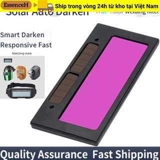 Mũ bảo hiểm hàn làm tối màu tự động ESSENCEH, Bảo vệ mắt đầy màu sắc, Dụng cụ hàn bảng điều khiển LCD di động