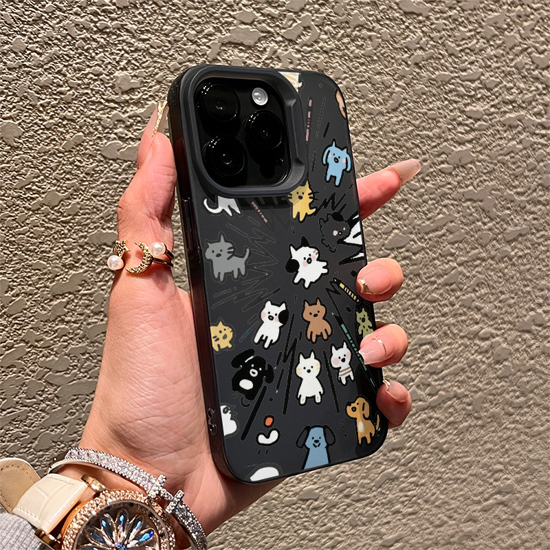 Đáng yêu pháo hoa nổ hình ảnh cho 16 trường hợp điện thoại iPhone 17Air Frosted Meta Air Air 14 13 11Pro