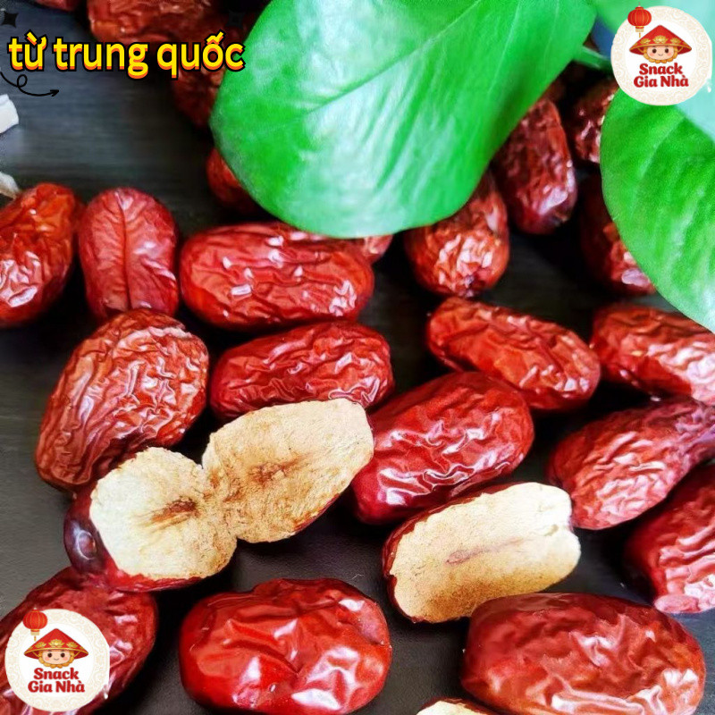 Táo Đỏ Sấy Khô 1Kg - Quả To Táo Đỏ Tân Cương Loại Thượng Hạng Đều Ngon Và Đẹp