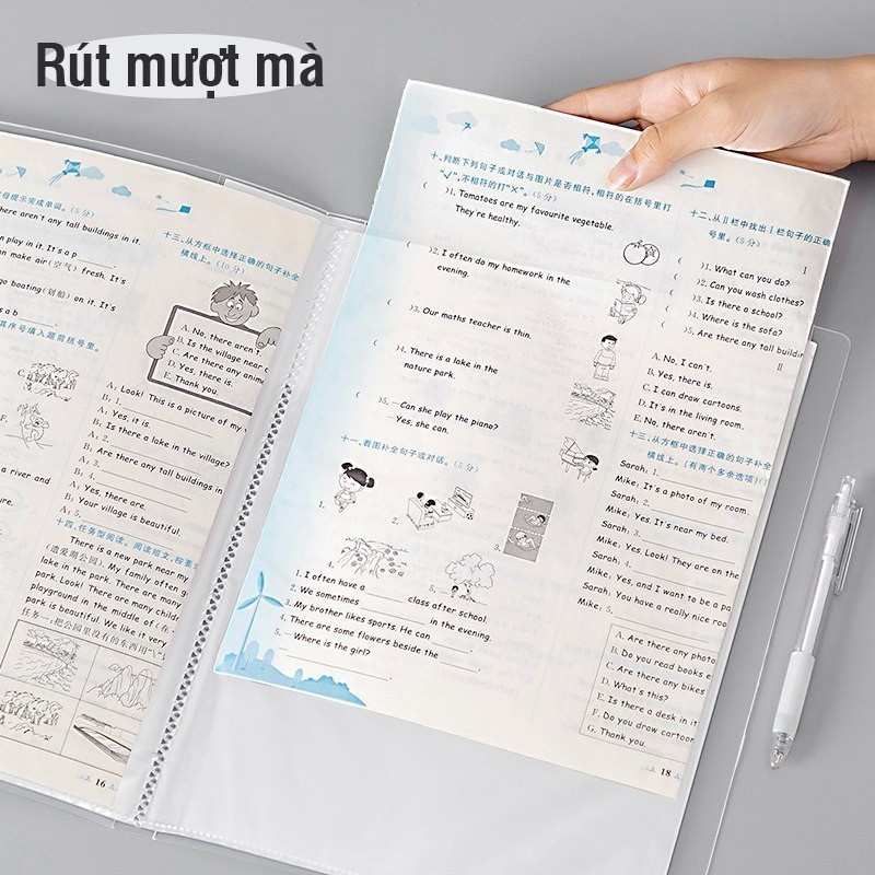 Túi đựng tài liệu , túi đựng bài thi chuyên dụng, thiết kế nhiều ngăn, dụng cụ học tập và văn phòng.