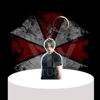 Gantungan Kunci / Gantungan HP Resident Evil - Leon S Kennedy - Ganci Akrilik - Keychain - Leon 1, Gantungan Kunci
