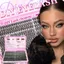 Lông mi giả AFTEROF, Phong cách Wispy Kiểu dáng tự nhiên Lông mi giả chồn, Thiết kế cụm lâu trôi Bond và Seal DIY Lash Extension Kit Eye Lash Extension