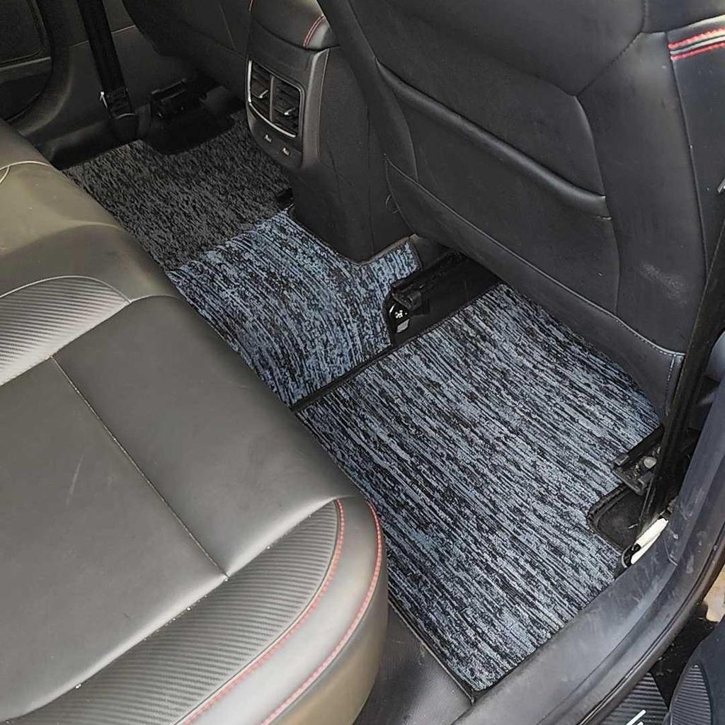 Bộ thảm cước xe 4-5 chỗ form nguyên zin (NHẮN ĐỜI XE CHO SHOP) cắt sẵn và may bo viền sẵn chống nước, chống trơn trượt