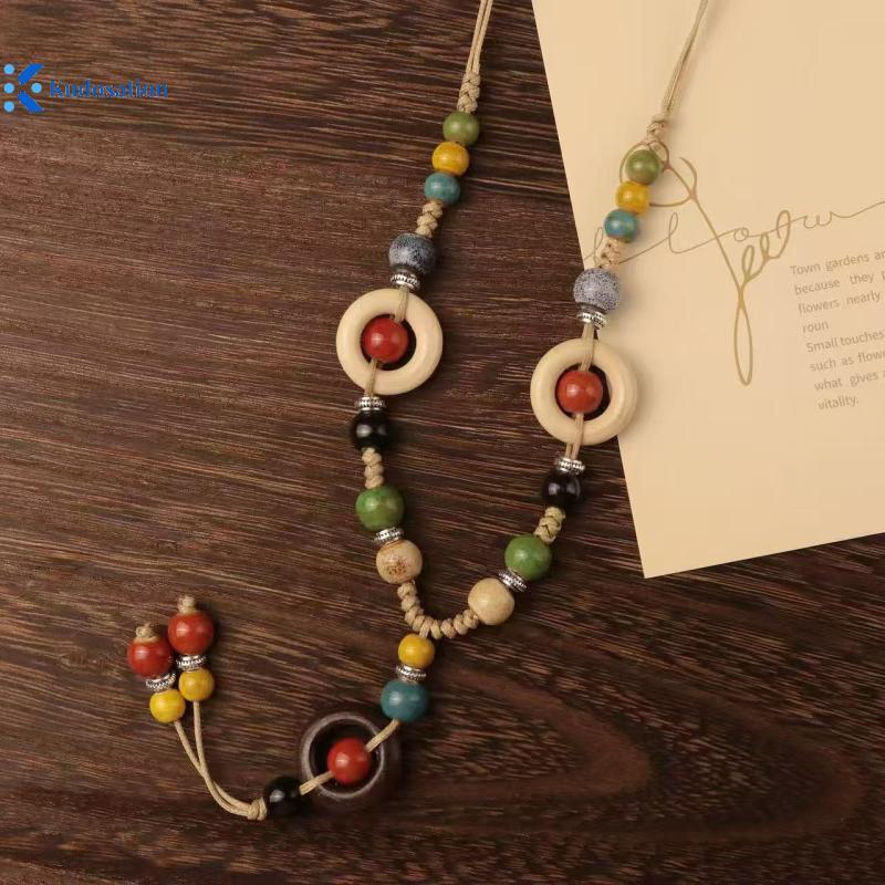 Kudosation Gốm Dệt Dây Handmade Phong Cách Boho, Có Thể Điều Chỉnh, Đẹp Mắt