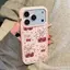 Cherry Bowknot cho 16 trường hợp điện thoại iPhone 17Air Bread Case 14 13 11Pro