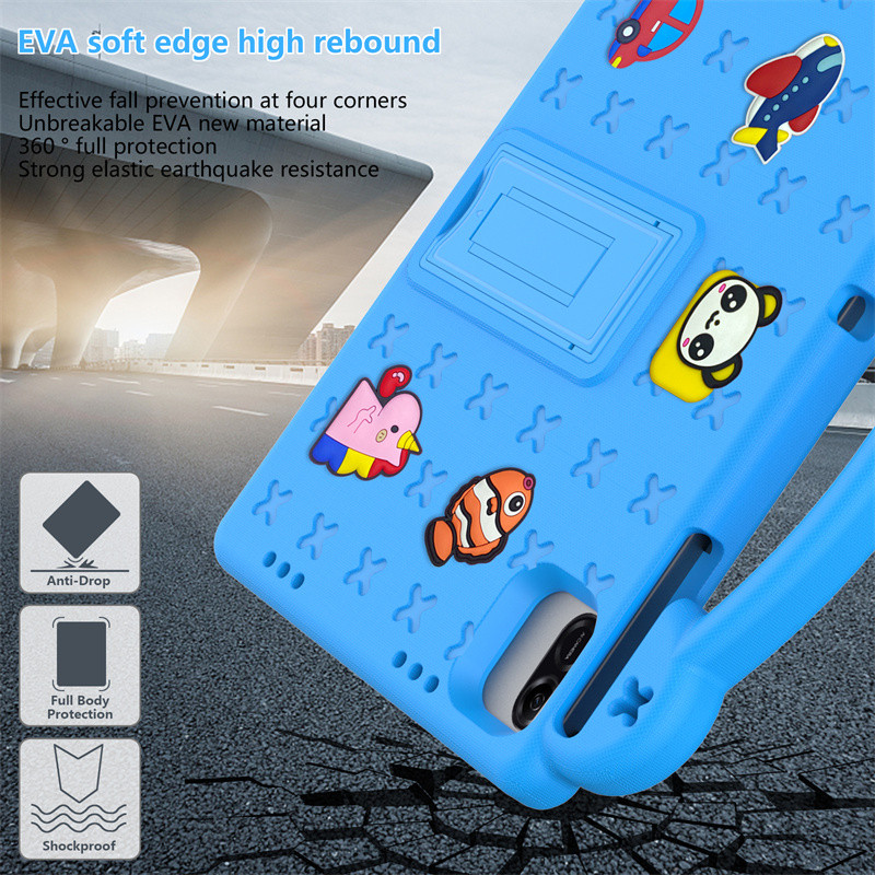 Ốp Lưng Cho Honor Pad X8b 11 Inch 2026 NDL2-W09 LTE 11 2025 11 "2024 X8A Trẻ Em Tay Cầm Đứng Ốp Lưng An Toàn Văn Phòng Kinh Doanh Giá Đỡ Mới Trẻ Em Học Sinh Nghiên Cứu Chống Sốc Bao
