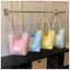 SQ11 Túi tote dung tích lớn hợp thời trang retro túi đeo vai da dầu đa chức năng