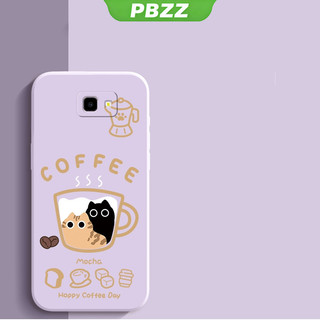 FOR ốp lưng Ốp điện thoại cho samsung j7 prime j4 plus j6 plus j4+ j6+ j7 pro, vỏ mềm silicone lỏng chống sốc, thiết kế mới thẩm mỹ, hình mèo hoạt hình với dây đeo cho bé gái YTSTHM01