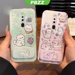 Ốp Lưng Cho OPPO F11 Pro OPPO F11 Vỏ Điện Thoại Vỏ Mềm Bảo Vệ Silicon Chống Sốc Trong Suốt Thiết Kế Mới Thẩm Mỹ PHIM HOẠT HÌNH CAT Có Giá Đỡ KYYMZJ01