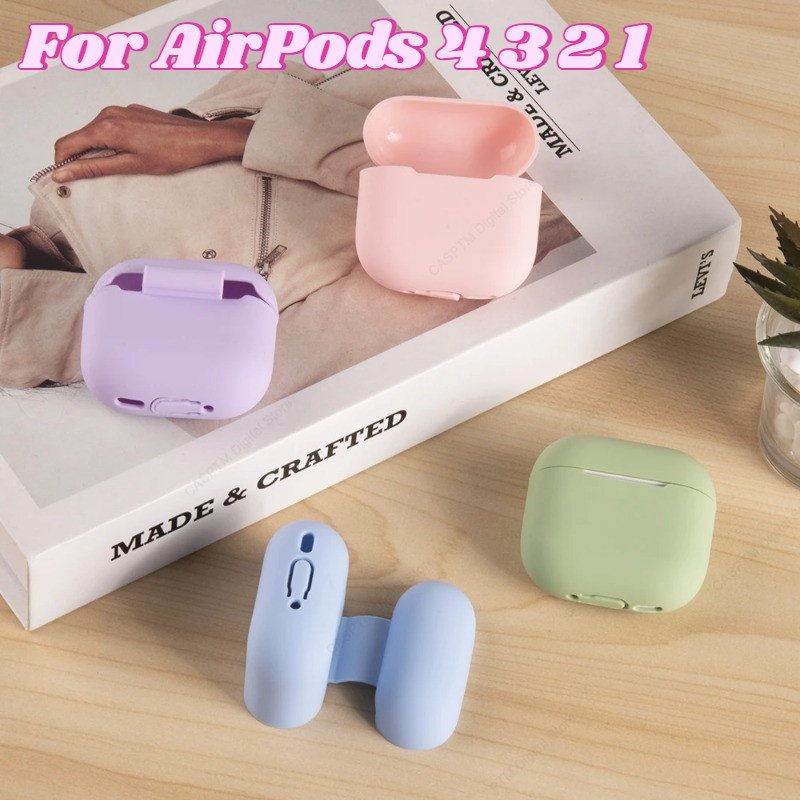 Ốp Lưng Silicon Cho Apple AirPods 4 3 2 1 Ốp Silicon Cao Cấp Cho Apple AirPods Pro3 Pro2 Pro Vỏ Tai Nghe Hộp Bảo Vệ Phụ Kiện Tai Nghe Vỏ Silicon Mềm