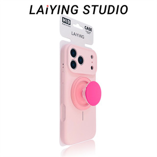 Cảm giác da Silicon lỏng Giá đỡ từ tính Vỏ điện thoại di động Áp dụng iPhone17 16 15 14 13 12 11 Pro Max Bảo vệ Camera chống sốc Vỏ cứng chống rơi