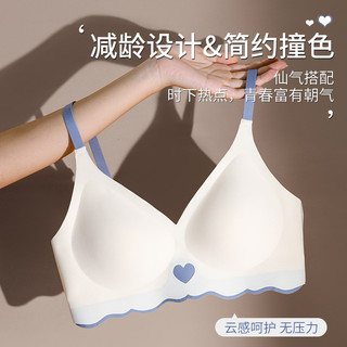 Thời Trang Mỏng Ngọt Ngào Liền Mạch Áo Ngực Nữ Push Up Áo Ngực Không Dây Thoải Mái Brassiere Quần Lót Nữ