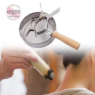 Moxa Stick Burner Holder Burner Tool Dễ dàng sử dụng Dụng cụ Massage huyệt bằng gỗ tiện lợi Moxa Strips Mugwort Moxibustion Box