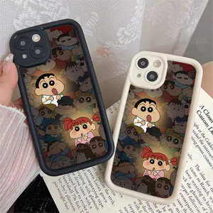 Ốp Lưng Cho Samsung Galaxy A07 A06 A05 A04 A03 A17 A16 A15 A14 A13 A25 A23 A22 A35 A33 A32 A31 A56 A55 A52 A51 A50 Chống Rơi Thiên Thần Thiết Kế Mắt Họa Tiết Dễ Thương Cậu Bé JGS286
