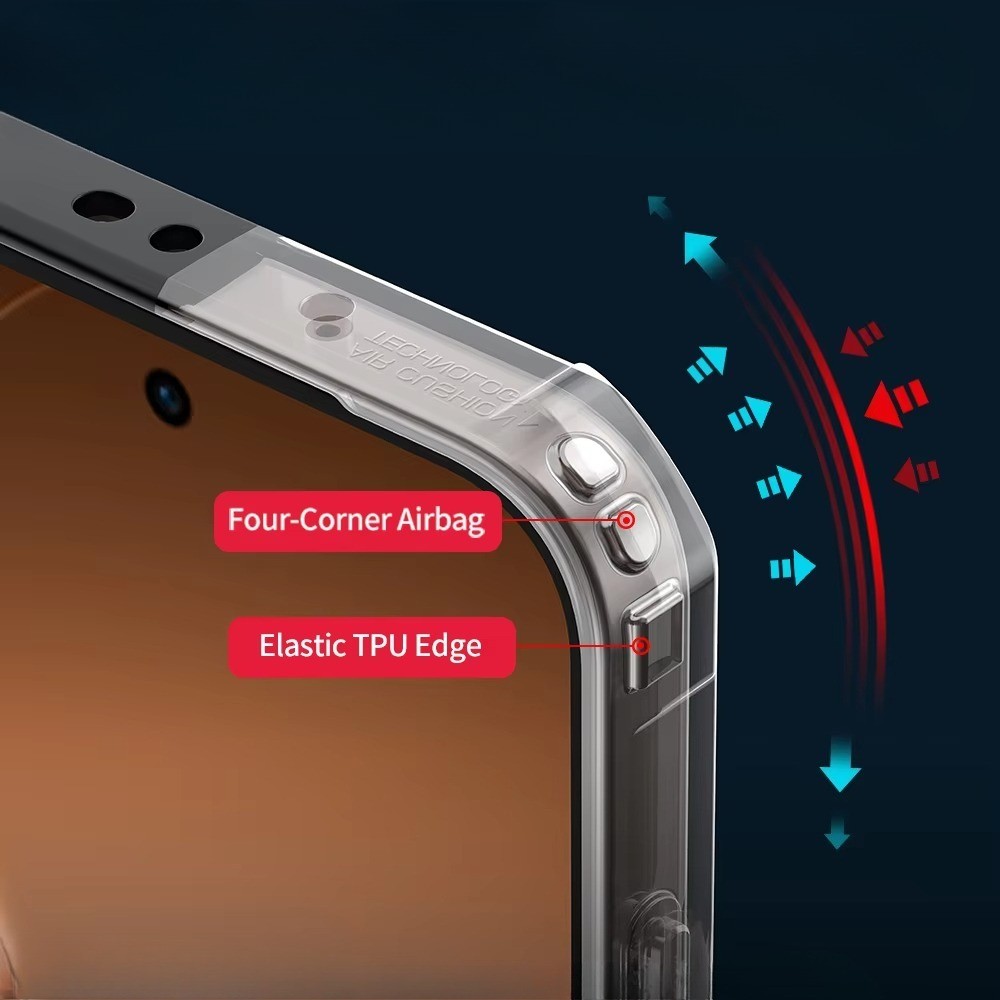 Ốp lưng chống sốc Acylic Armor trong suốt cho OPPO A6X A6 Pro A5X A5 Pro Reno 14 15 Pro Reno 14F 15F 15C Ốp lưng TPU khung mềm bảo vệ
