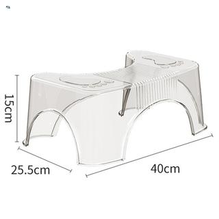 Ghế đẩu vệ sinh ngồi xổm trong phòng tắm Ghế đẩu xếp hạng nặng chịu tải mạnh Thích hợp cho các chuyển động nơ hiệu quả