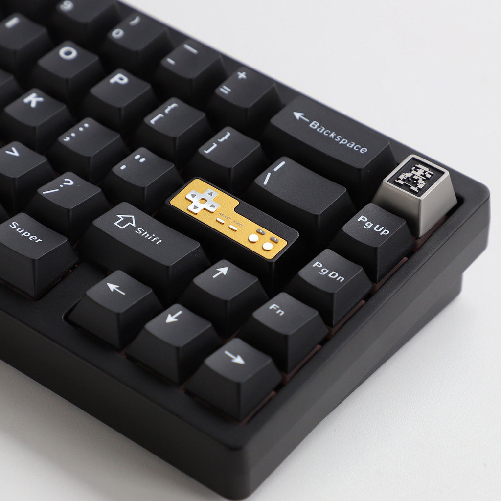 Keycap Artisan Kim Loại Gamepad Retro Mini Thiết Kế Tay Cầm Cổ Điển | KCAP - World of keycaps