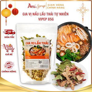 Gia Vị Nấu Lẩu Thái Tự Nhiên Vipep 85g, Chuẩn Vị Chua Cay Đậm Đà Khó Cưỡng