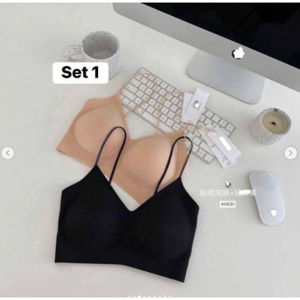 SET ÁO BRA C.. K & OI TẶNG KÈM QUẠT MINI