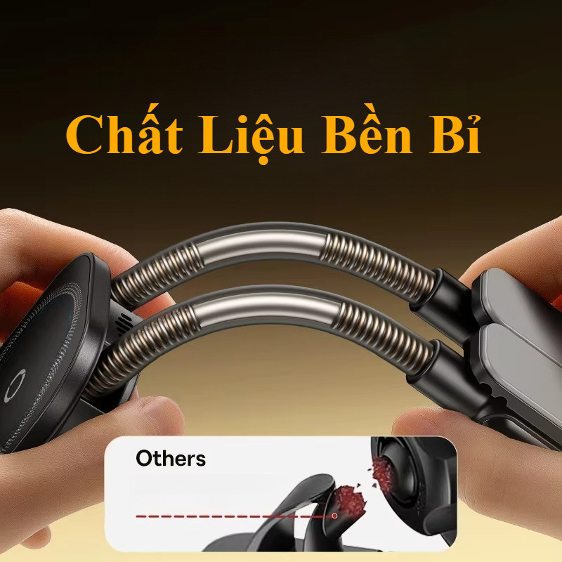 Giá đỡ điện thoại từ tính cho xe hơi: đế gắn thông minh, linh hoạt mọi vị trí, tương thích đa dòng xe