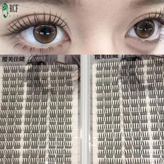 Lông mi giả vàng 7-13mm - Đế Cotton siêu mịn để trang điểm sân khấu hàng ngày tự nhiên