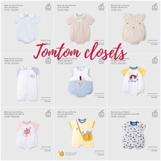 La pomme SS26.T3.2 BST Body cộc, body chip cộc cho bé