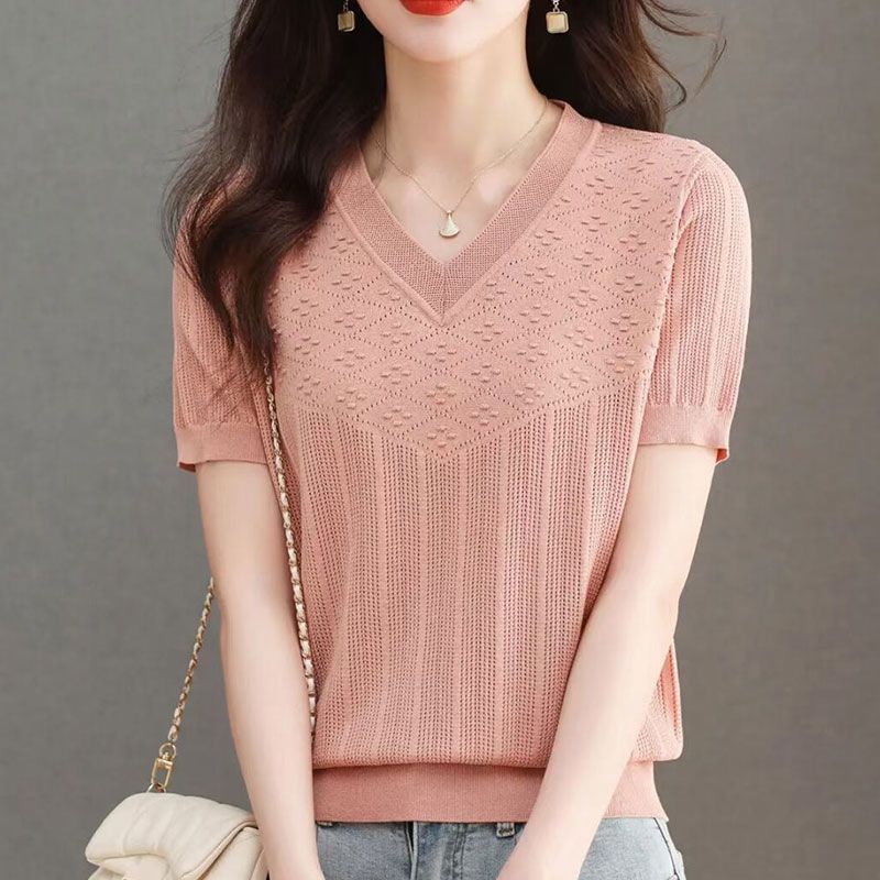 Áo sơ mi voan nữ mùa hè phong cách Pháp, thời trang và giản dị