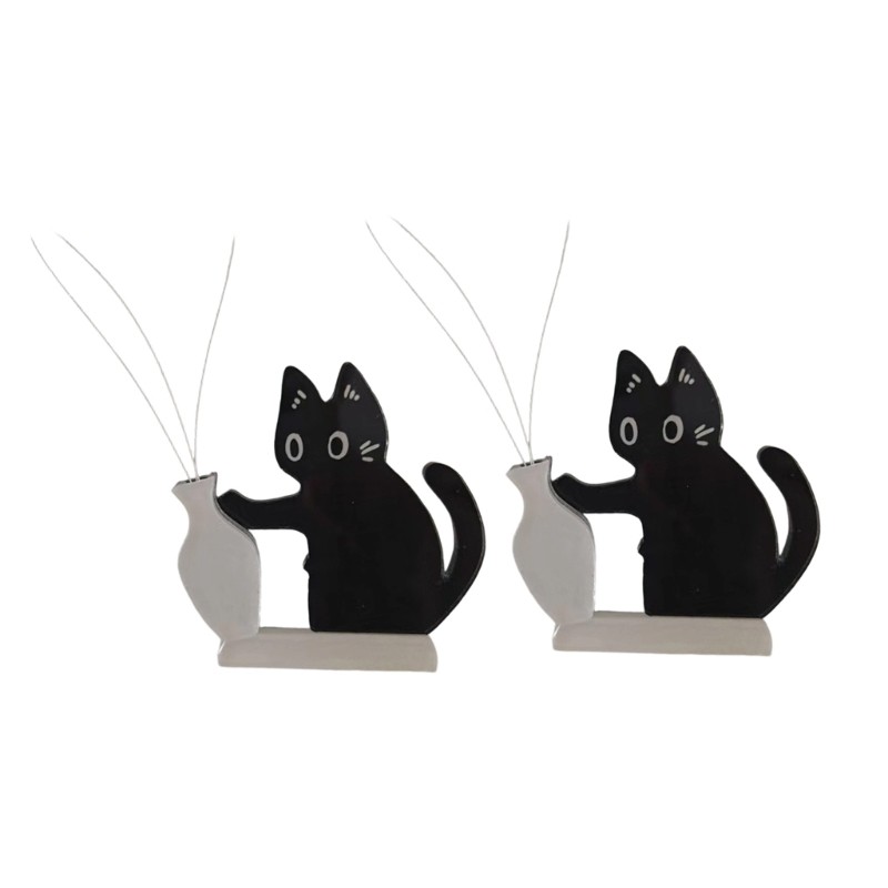 SHI An toàn độc hại Acrylic Cat Whiskers Magnet DIY Craft Kit cho trẻ em vui nhộn
