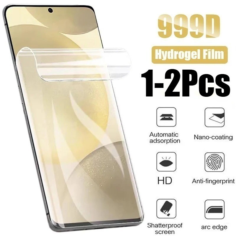 1-2 Chiếc Chống Trầy Xước Bảo Vệ Màn Hình Matte Film Cho Samsung Galaxy A10 A10s A12 A13 A14 A15 A16 A17 A20 A20s 4G 5G Chống Gián Điệp Riêng Tư Chống Ánh Sáng Xanh Hydrogel Film HD Phim Mềm