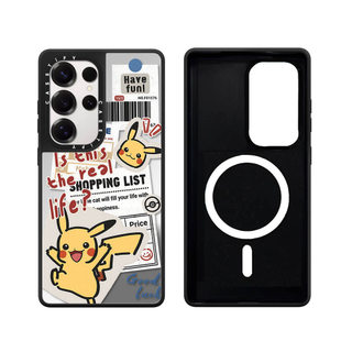 Từ Báo Động Vật Hoạt Hình Gương Cứng Phone Case Dành Cho Samsung Galaxy S26 25 24 23 UItra S26 25 24 23 Plus Vỏ Bảo Vệ Chống Sốc