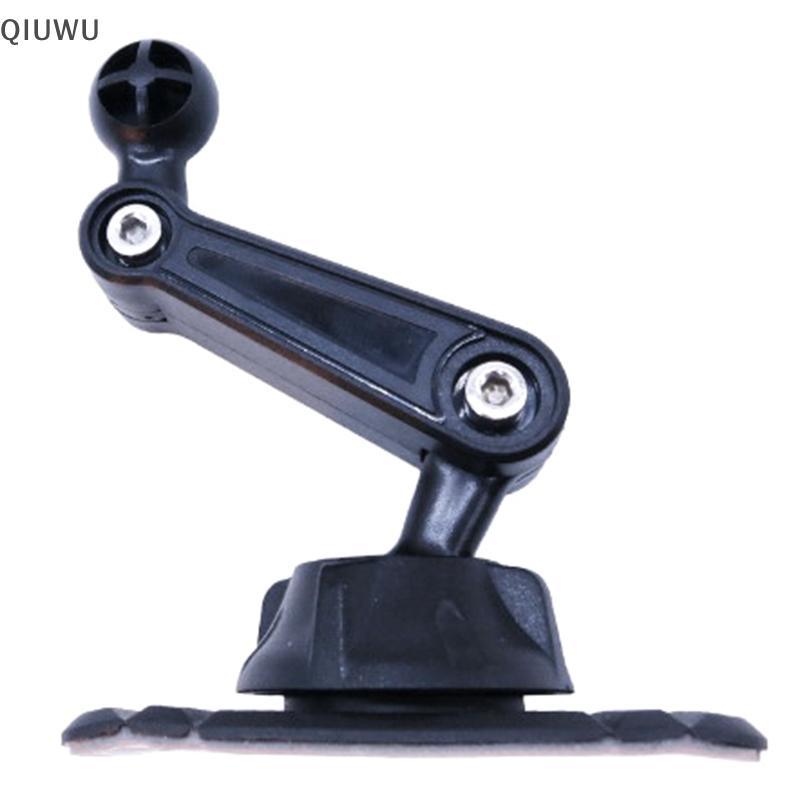 QIUWU Universal 17mm Ball Head Bảng điều khiển ô tô Đế cứng Xoay 360 độ Giá đỡ điện thoại trên ô tô Hỗ trợ điện thoại di động Phụ kiện Braet.