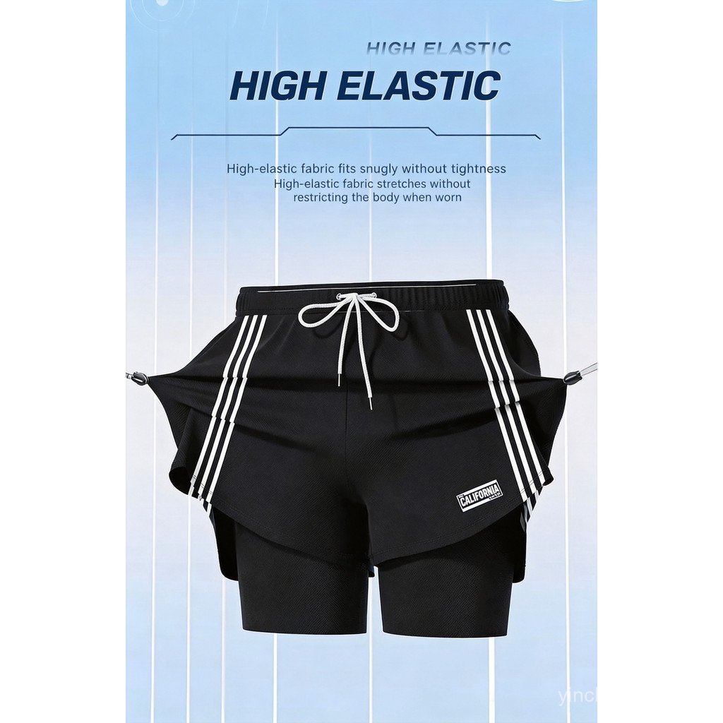 Quần bơi nam kiểu boxer chống mồ hôi, chất lượng cao, phù hợp mùa xuân