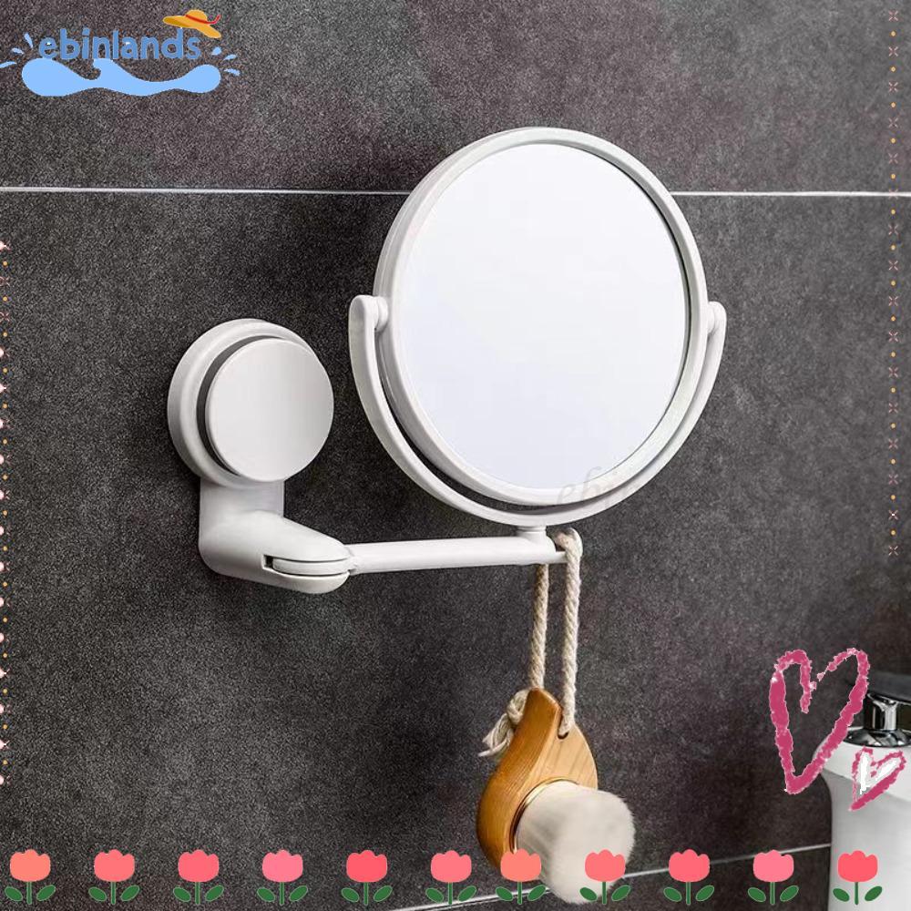 EBINLANDS Mở Rộng Gương Phòng Tắm, Gương Treo Tường Cánh Tay Gấp Hút, Hai Mặt Không Khoan Mỹ Phẩm Trang Điểm Phòng Tắm