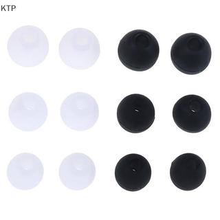 [Ktp] 6 cặp miếng đệm tai nghe silicon, đệm thay thế tai nghe nhét tai thông dụng