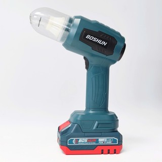 Máy hút thổi bụi dùng pin mini BOSHUN BS-VC07L, Lực 7kpa, Vừa thổi vừa hút, Đi kèm 3 lõi lọc
