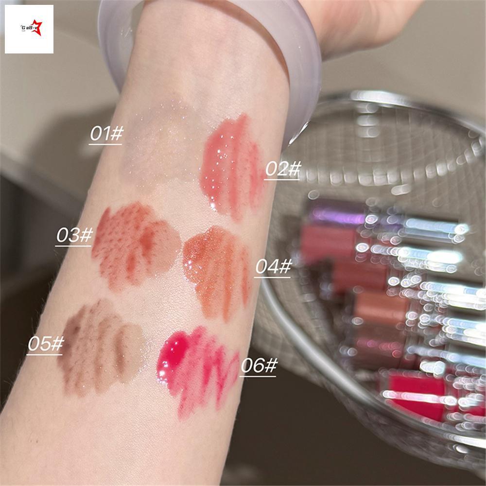 Son môi dạng lỏng chống thấm nước - Trang điểm màu môi bóng tươi sáng lâu trôi
