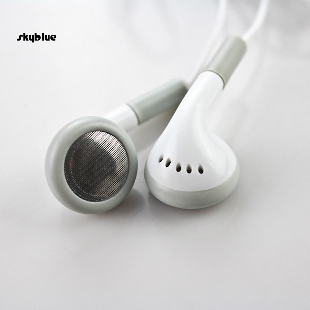 [Sy] Tai nghe điện thoại thông minh MP3 / 4 cổ điển Tai nghe có dây Âm thanh nổi Tai nghe phổ thông