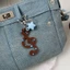SUIT Trọng lượng nhẹ Acrylic Music Note Bag Charm Music Note Mặt dây chuyền Music Note Keyring