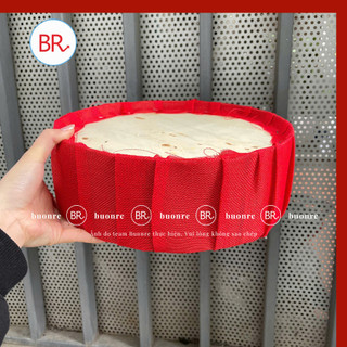 Trụ Gỗ Bọc Vải Lưới Làm Tháp Bánh, Tháp Nước Tết 2026 – Đế Gỗ Trang Trí Mâm Ngũ Quả, Set Lễ Hỏi ANGIHOME