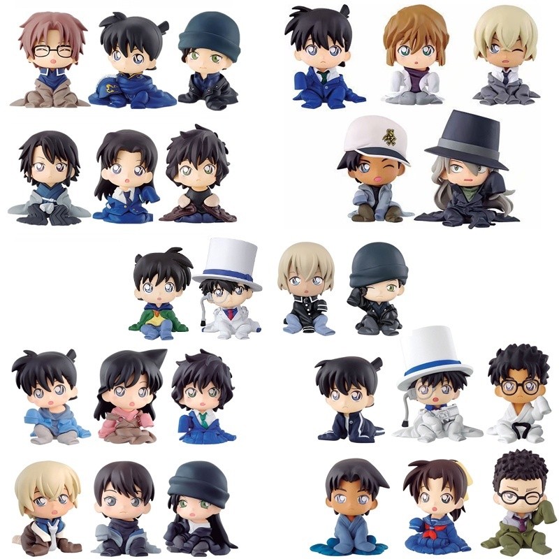 >45 mẫu [ hỏa tốc hcm ] Set Mô Hình Thám Tử Conan ran akai amuro Chibi ...